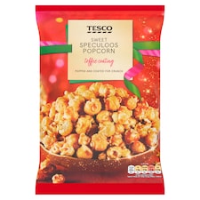 Tesco Speculoos Popcorn 200g 