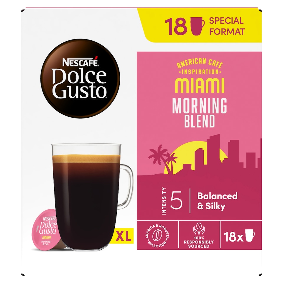obrázok 1 z NESCAFÉ Dolce Gusto Grande Miami - káva v kapsulách - 18 ks