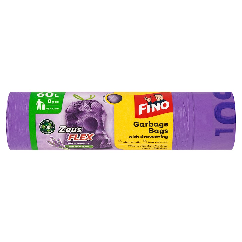 Obrázek 1 pro produkt Fino Zeus Flex pytle na odpadky 60l 8 ks