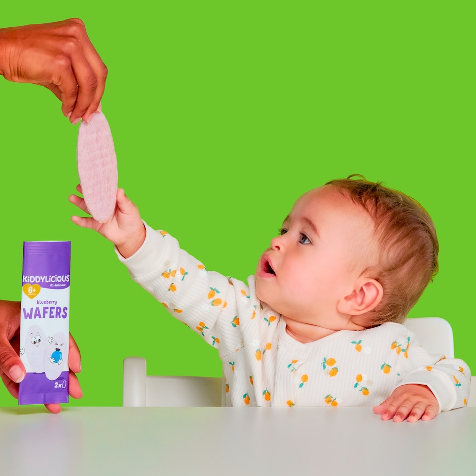 image 1 of Kiddylicious Wafers Banana 40G