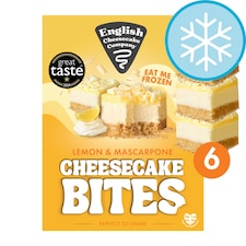 English Cheesecake Company 6 Lemon Cheesecake Bites 210g