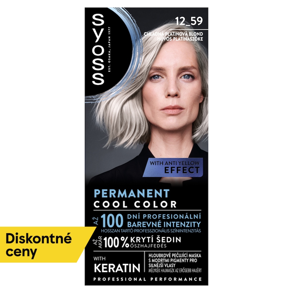 Syoss Farba na vlasy chladná platinová blond 12_59