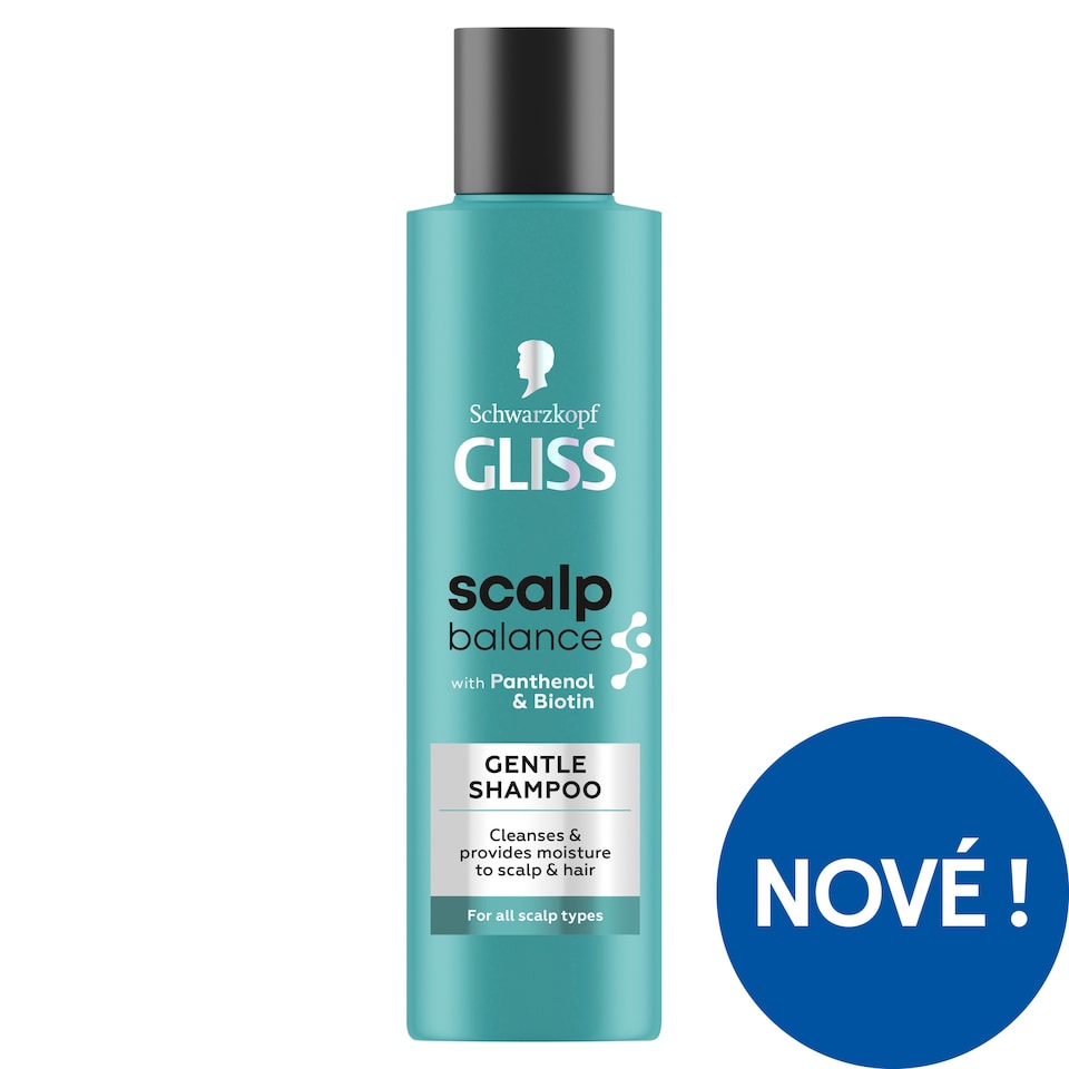 Schwarzkopf Gliss Scalp Balance jemný šampon na vlasy a pokožku hlavy 200ml