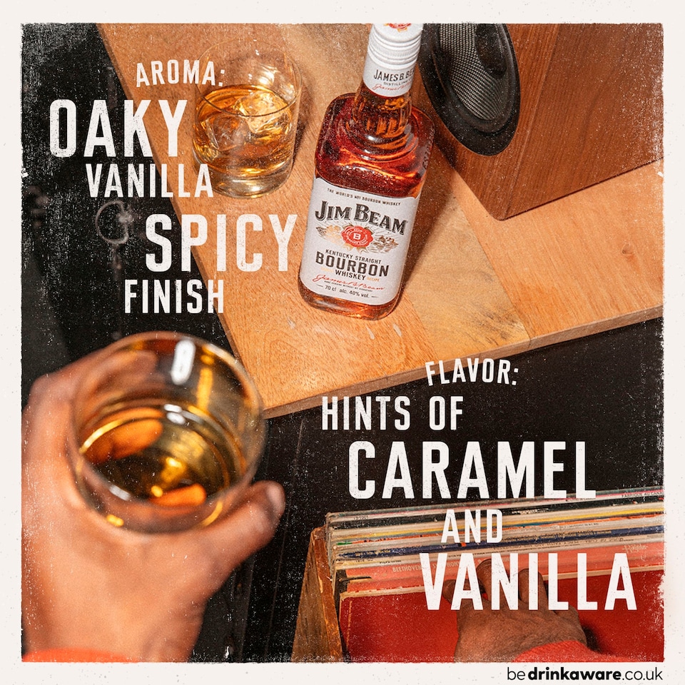 image 1 of Jim Beam White Bourbon 70Cl