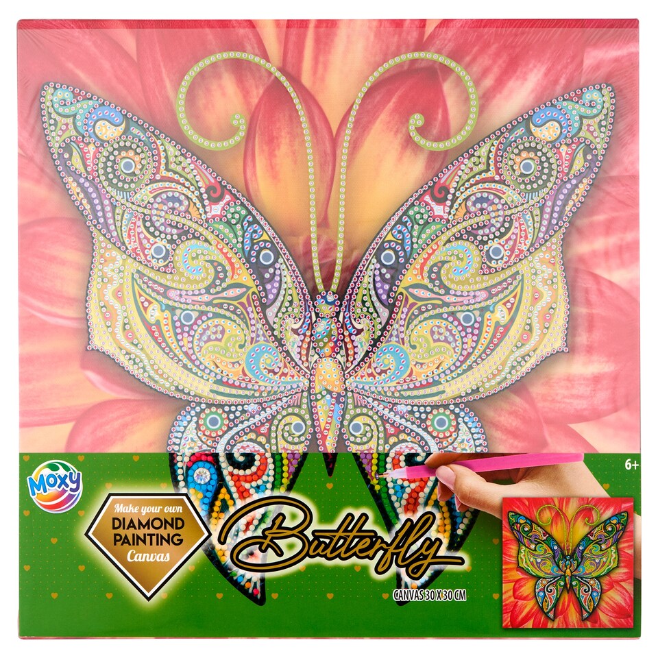 Moxy Butterfly diamantová mozaika