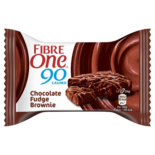 Fibre One Chocolate Fudge Brownie 24G