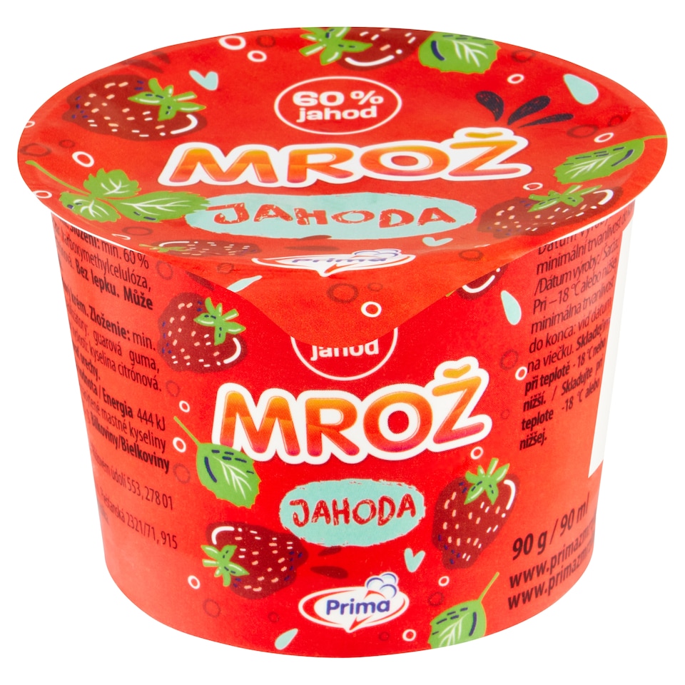 image 1 of Prima Mrož Strawberry 90ml