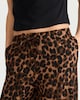 image 2 of F&F Animal Print Wide Leg Trousers in Multi Brown