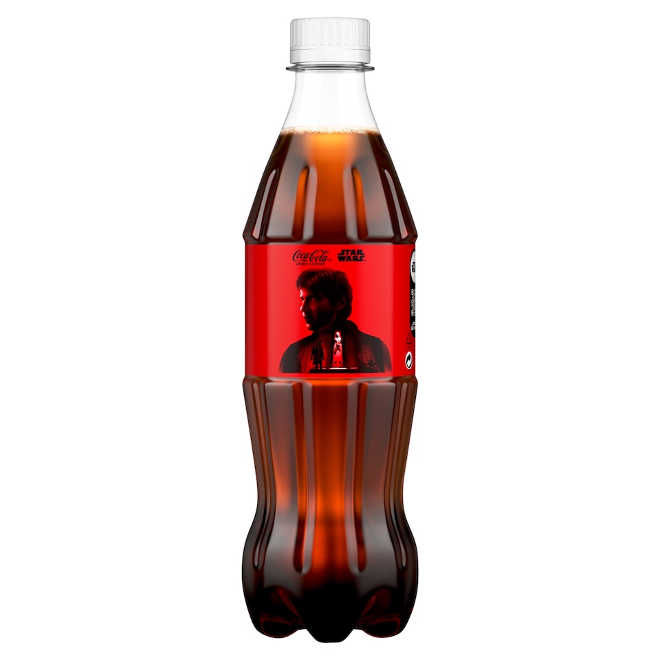 Coca Cola Zero Sugar Cola Flavoured Energy-Free Carbonated Soft Drink with Sweeteners 500 ml
