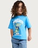 image 1 of F&F Boys Pure Cotton N.Y.C Tournament T-Shirt in Blue