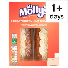 Ms Molly's Strawberry Jam Doughnuts 2 Pack