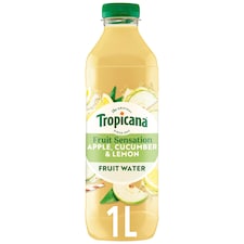 Tropicana Fruit Sensation Apple, Cucumber & Lemon Fruit Water 1L 