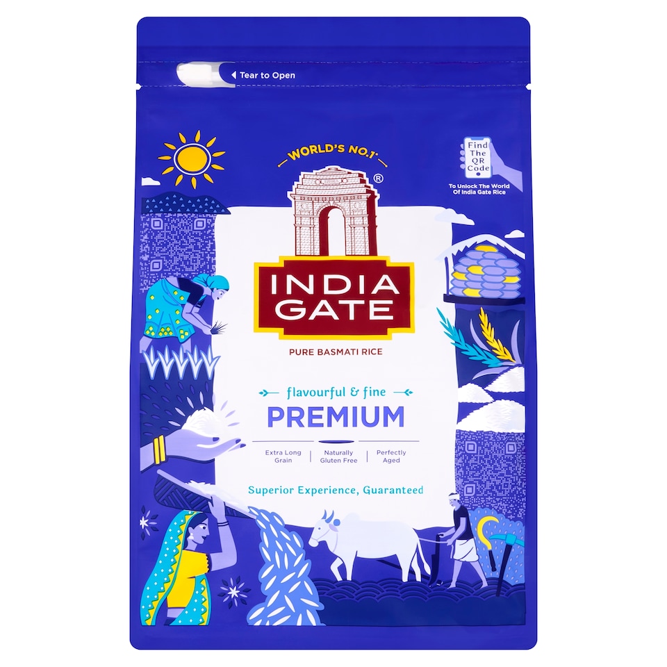 India Gate Premium Pure Basmati Rice 5kg