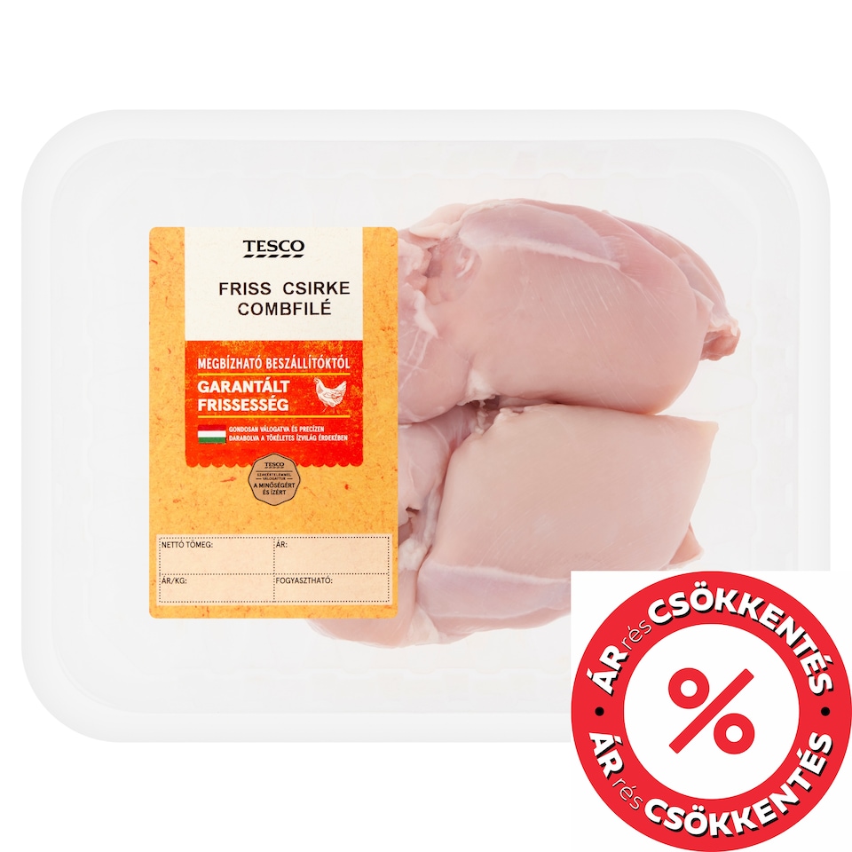 Tesco Fresh Chicken Thigh Fillet 500 g