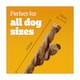image 3 of Pedigree Rodeo Duos Adult Dog Treats Chicken & Bacon 123g