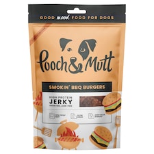 Pooch & Mutt Smokin' BBQ Burgers Dog Treats 90g