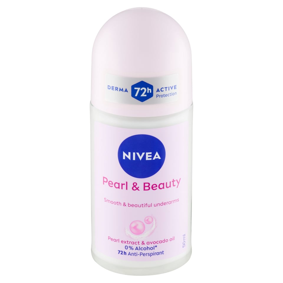 Nivea Pearl & Beauty Antiperspirant Roll-On 50ml