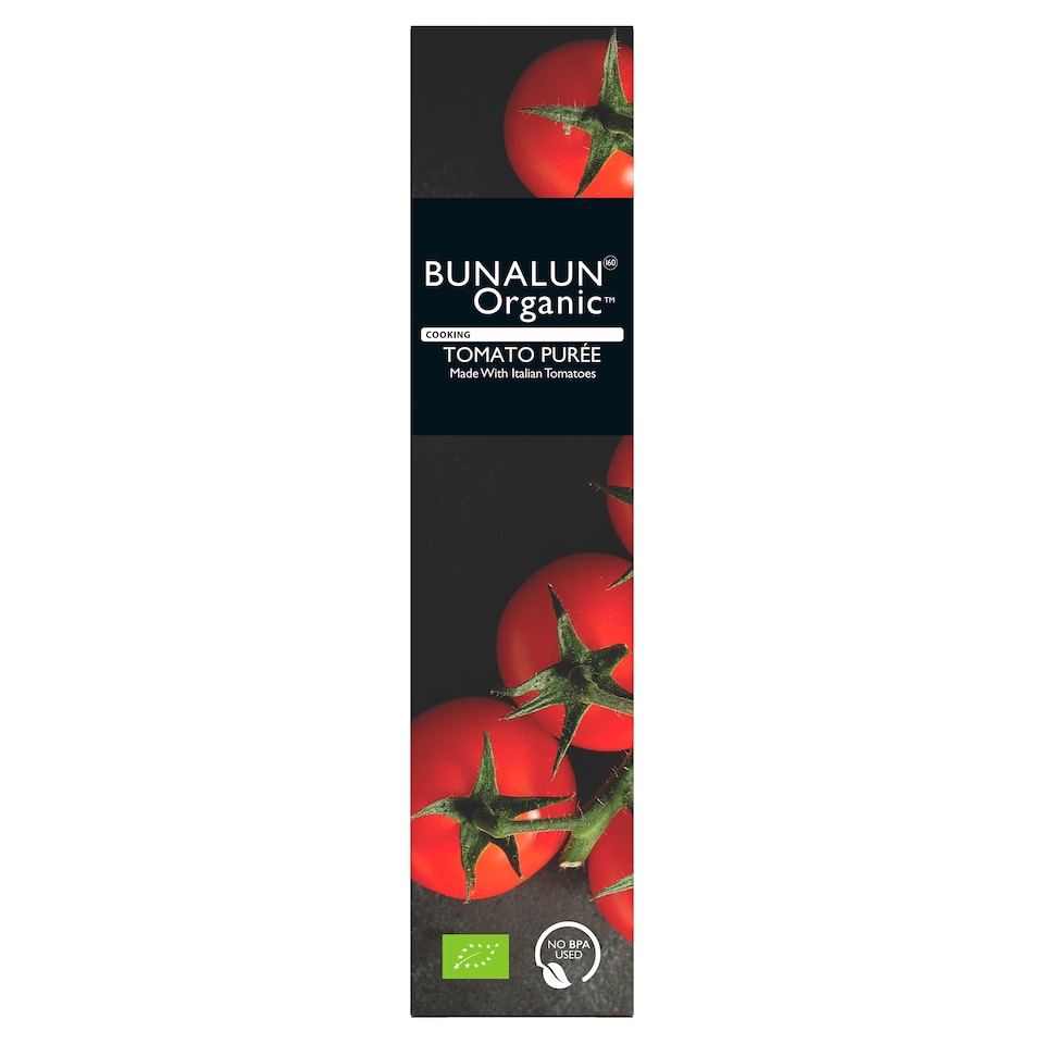Bunalun Organic Tomato Puree 130G