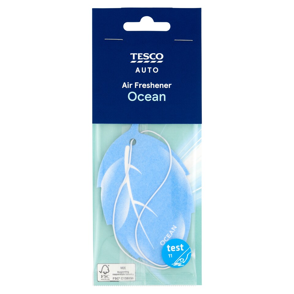 Tesco Auto Ocean Car Air Freshener 1 pcs