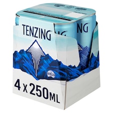 Tenzing Natural Energy Cans 4X250ml
