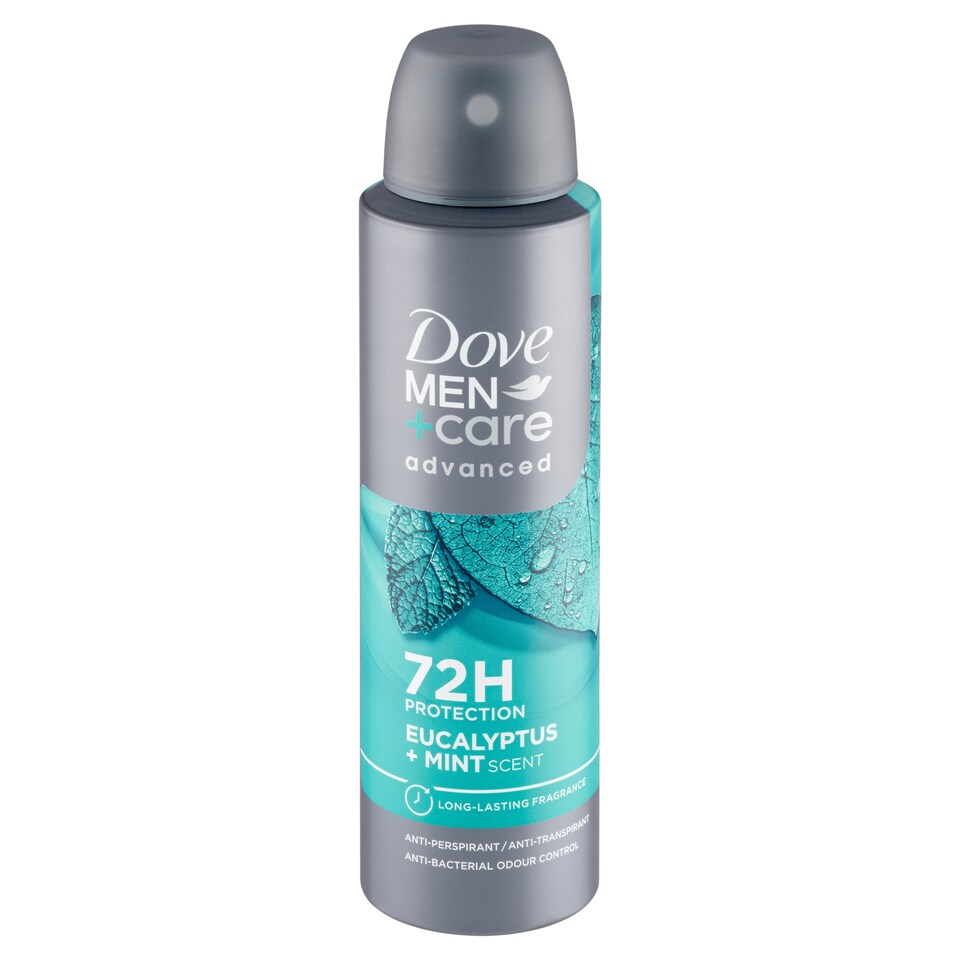 obrázok 1 z Dove Men+Care Advanced Eucalyptus Antiperspirant sprej 150 ml
