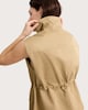 image 3 of F&F Cinched Waist Utility Gilet in Neutral