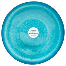 Reactive Glaze Aqua Pasta Bowl