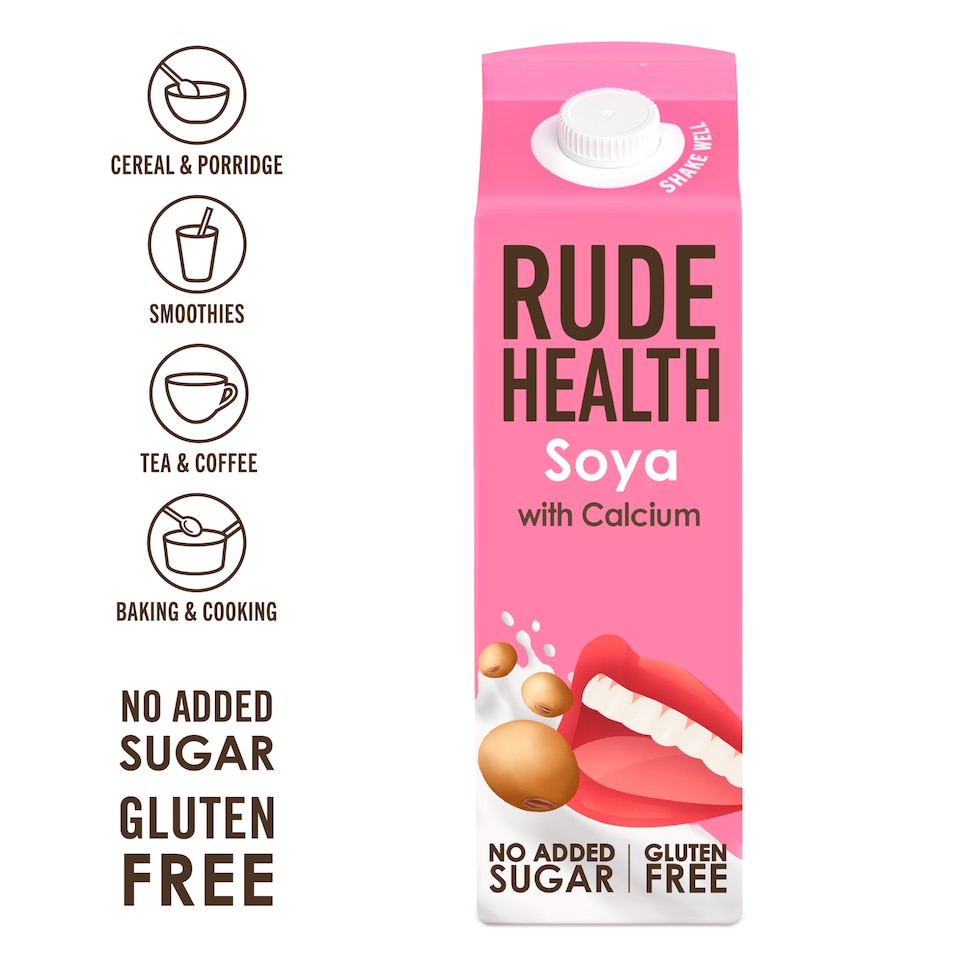 image 1 of Rude Health Soya Drink with Calcium 1L