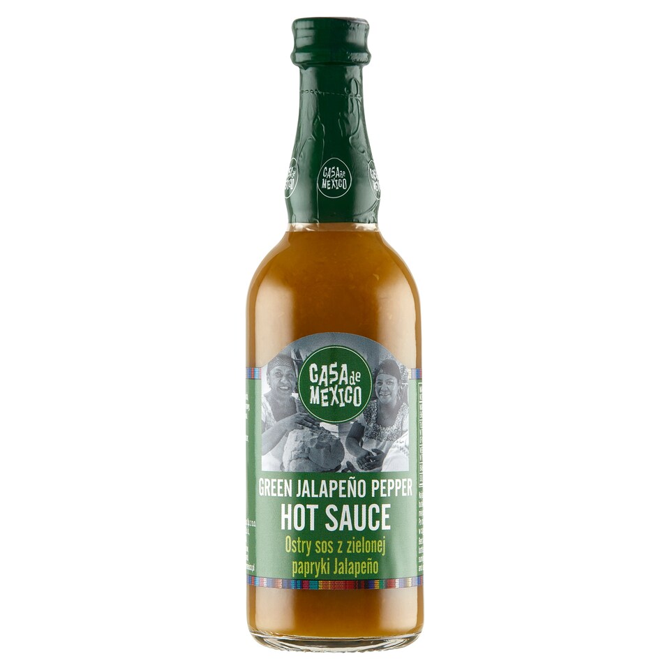 Casa Del Sur - Green Jalapeno Hot Pepper Sauce 100g