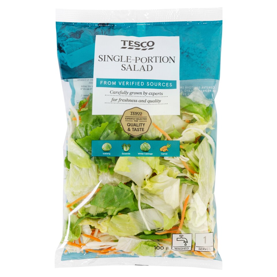 Tesco Jednoporciový šalát 100 g