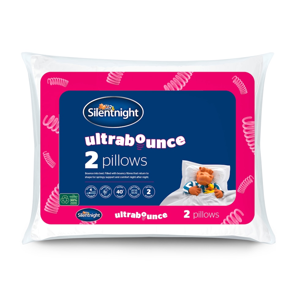 Silent Night Ultrabounce Pillow 2 Pack