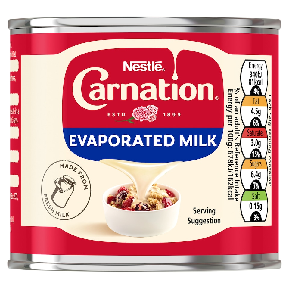 image 1 of Carnation Evaporated Milk Tin 170g