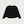 Black, F&F Gathered Sleeve V Neck Blouse in Black
