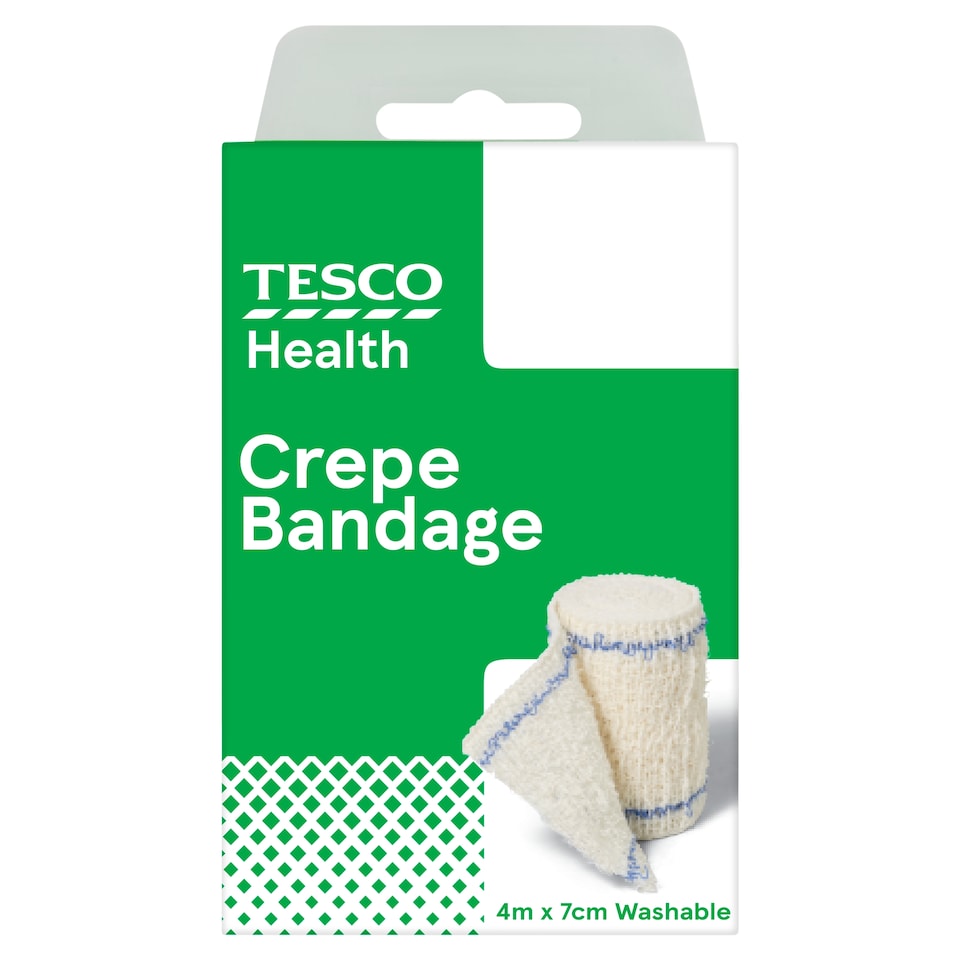 Tesco Crepe Bandage 7cmx4m
