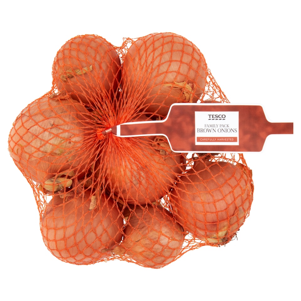 Tesco Family Pack Onions 1 Kilograms