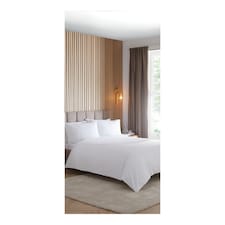 West Park Retreat White Pintuck Duvet Set King