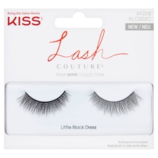 Kiss Lash Couture Faux Mink Collection False Eyelashes - Little Black Dress
