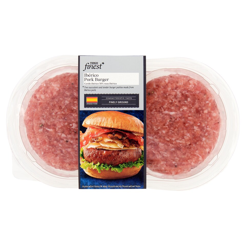 Tesco Finest Iberico Pork Patty 330 g