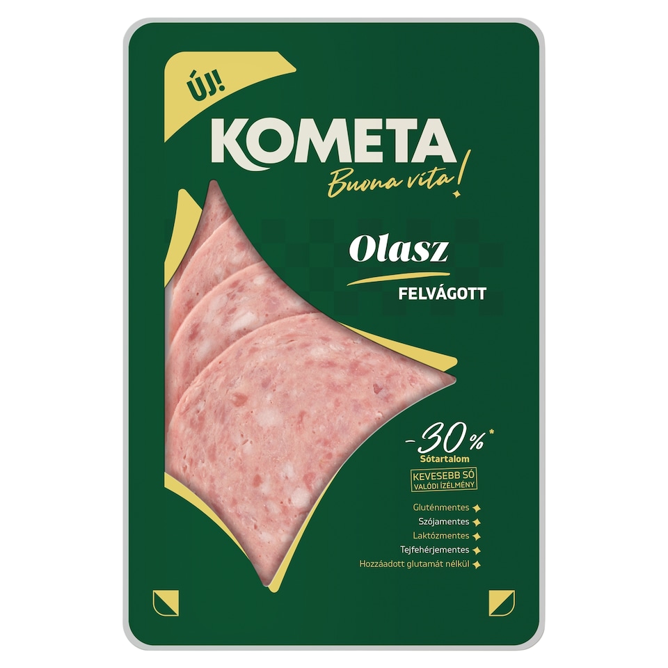 Kometa szeletelt olasz felvágott 125 g