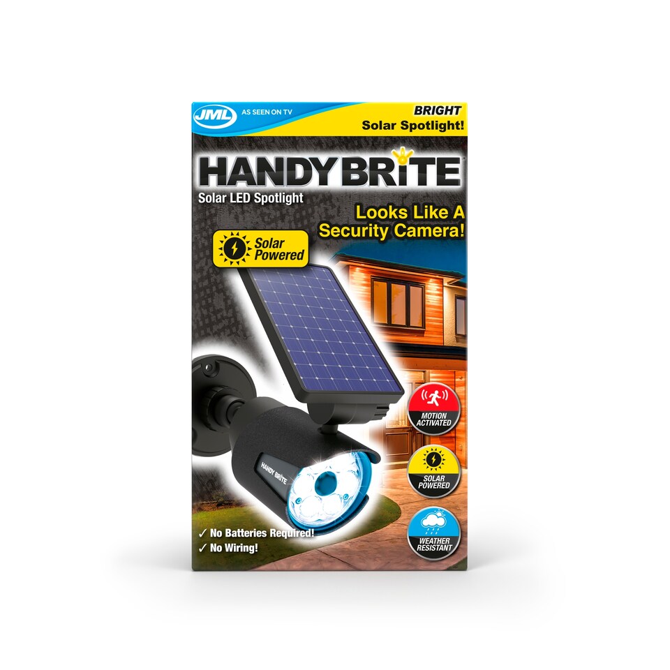 Jml Handy Brite Solar Led Spotlight