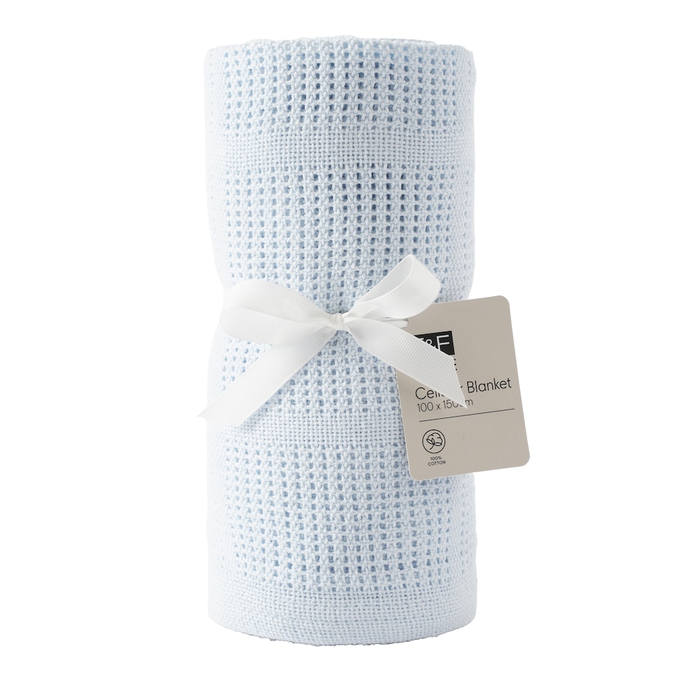 image 1 of F&F Home Cellular Blanket 100 x 150cm