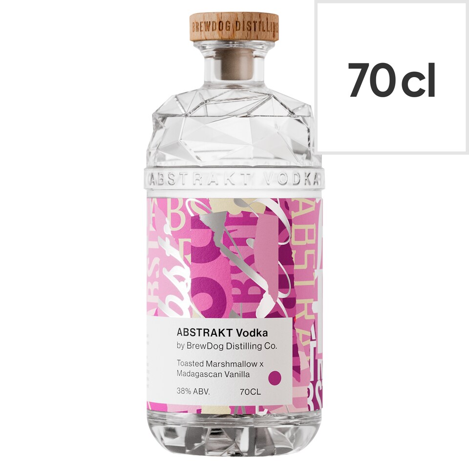 Abstrakt Madagascan Vanilla & Marshmallow Vodka 70Cl