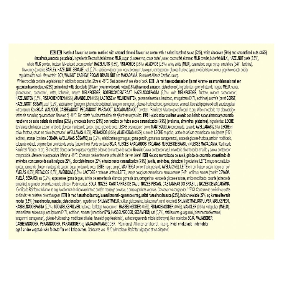 image 1 of Magnum Utopia Double Hazelnut 3 x 85ml