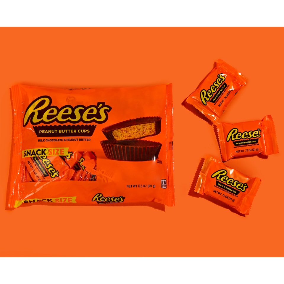 image 1 of Reese's Peanut Butter Snack Size Cups Multipack 12 x 21.25g