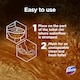 image 4 of Domestos Power 5 Gold Freshness Toilet Rim Block 50g