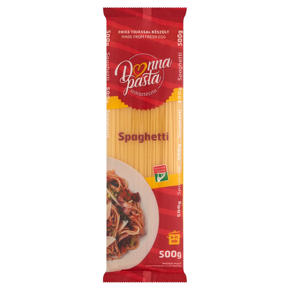 Donna Pasta spagetti 1 tojásos száraztészta 500 g