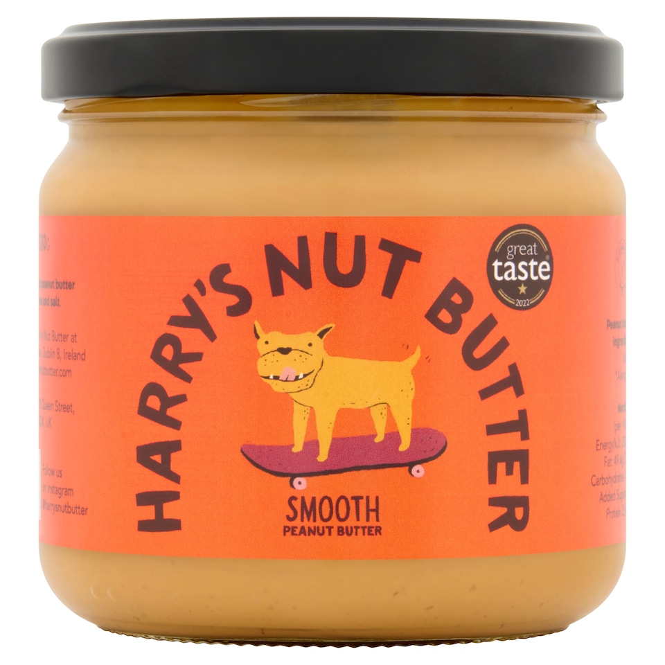 Harry's Nut Butter Smooth Peanut Butter 330g
