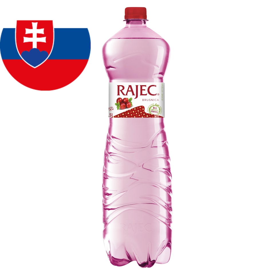 Rajec Brusnica jemne sýtená 1,5 l