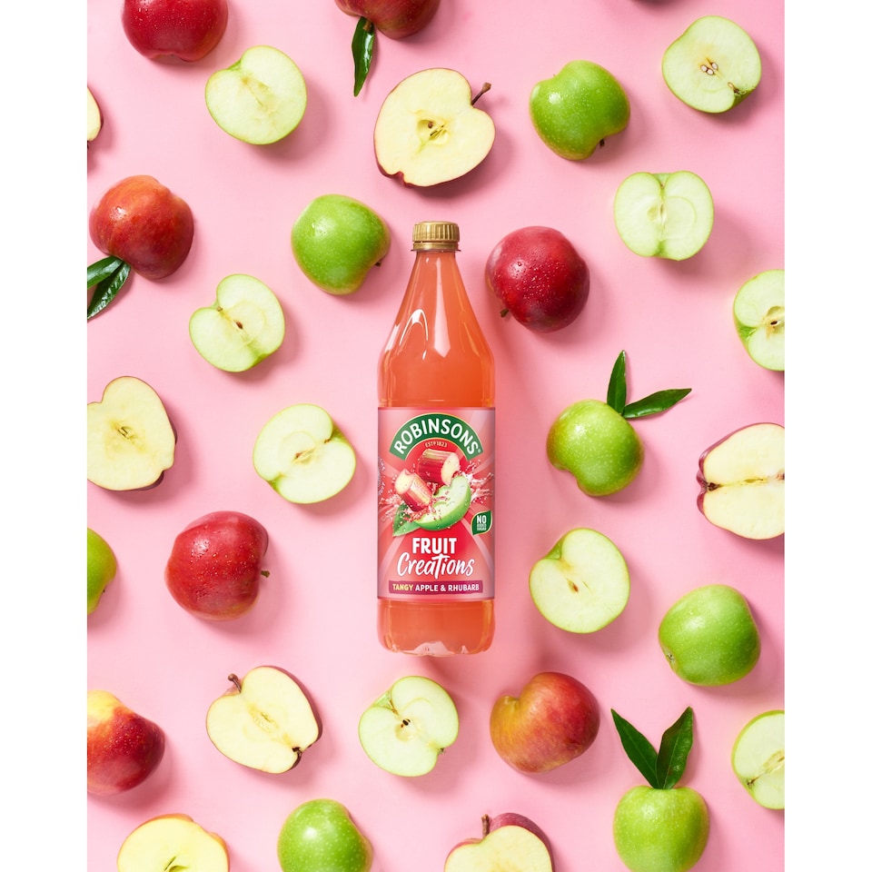 image 1 of Robinsons Fruit Creations Apple & Rhubarb Squash 1L