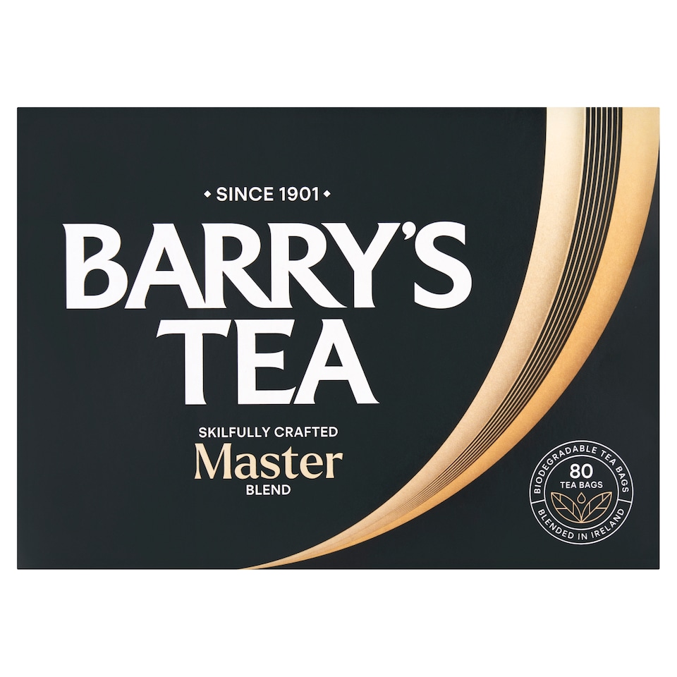 Barry's Tea Master Blend 80 Tea Bags 250G